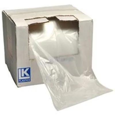 Bun Pan Bag Roll 27X37 IN HDPE 0.5MIL Clear With Open Ended Closure FDA Compliant With Ties Flat 200/Roll