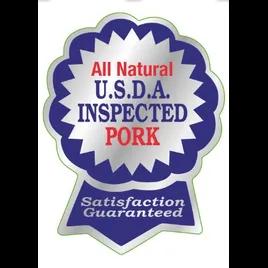 USDA Pork Label Foil-Lined Paper 500/Roll