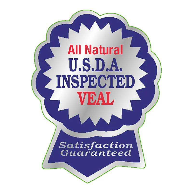 USDA Veal Label Foil-Lined Paper 500/Roll