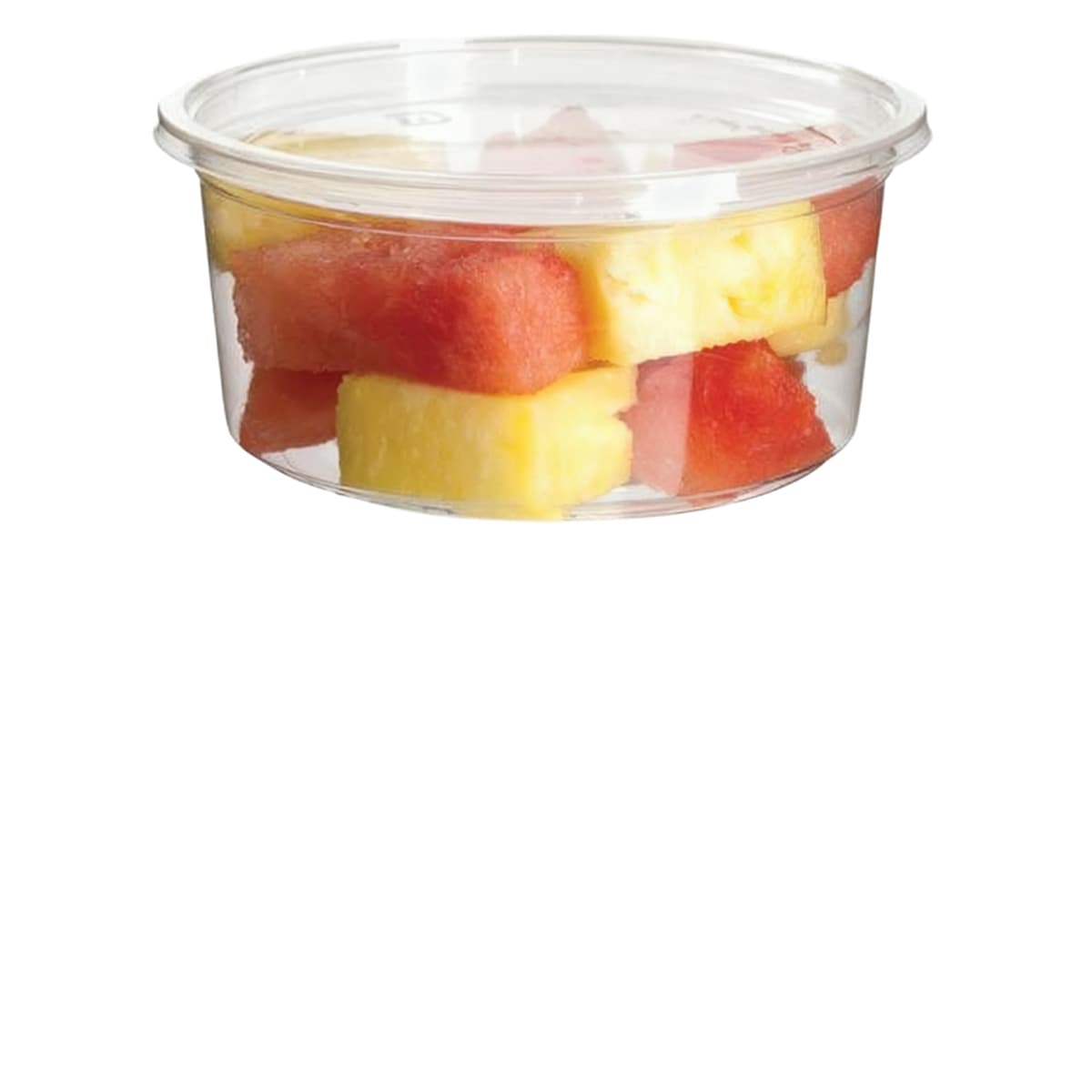 Deli Container Base 12 OZ PLA Clear Round 500/Case