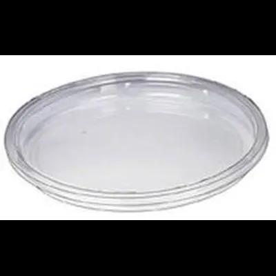 Lid Flat 5 IN PLA Clear Round For 8-32 OZ Deli Container 500/Case