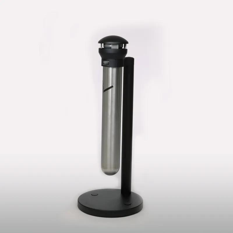 Infinity™ Smoking Receptacle 15.50X39.63 IN Black Stainless Metal Base Mount Cylindrical 1/Case