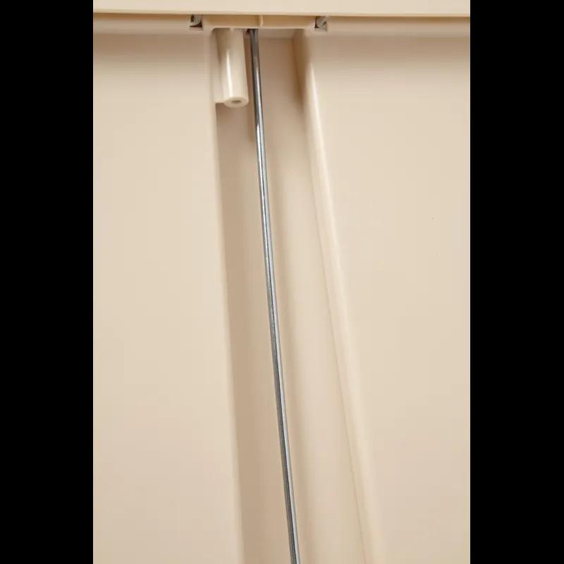 Slim Jim® Trash 1-Stream Trash Can 19.48X13.07X29.42 IN 13 GAL 52 QT Beige Rectangle Resin With Hinged Lid Step-On 1/Each