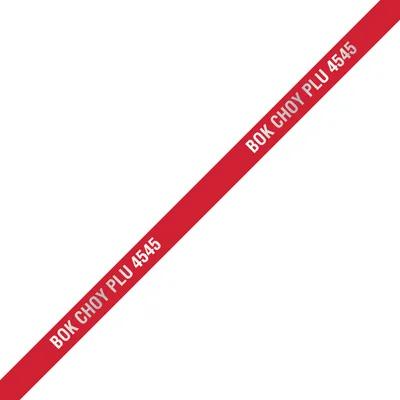 Bok Choy Twist Tie 18X0.375 IN Red 250/Pack
