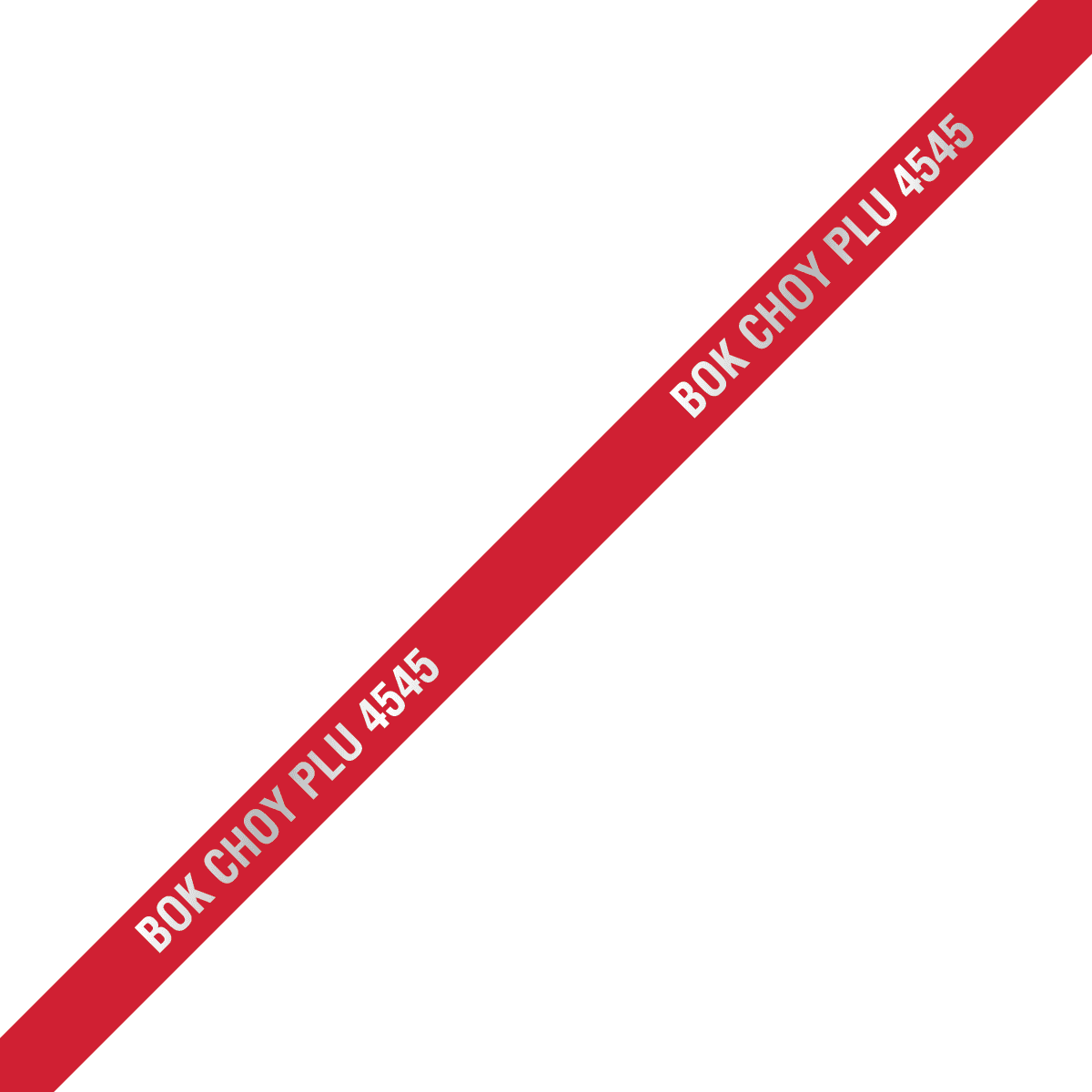 Bok Choy Twist Tie 18X0.375 IN Red 250/Pack