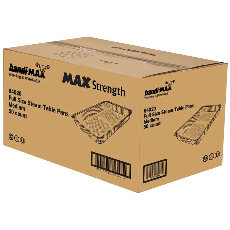 Handi-Max Steam Table Pan Full Size Aluminum Extra Deep 50/Case