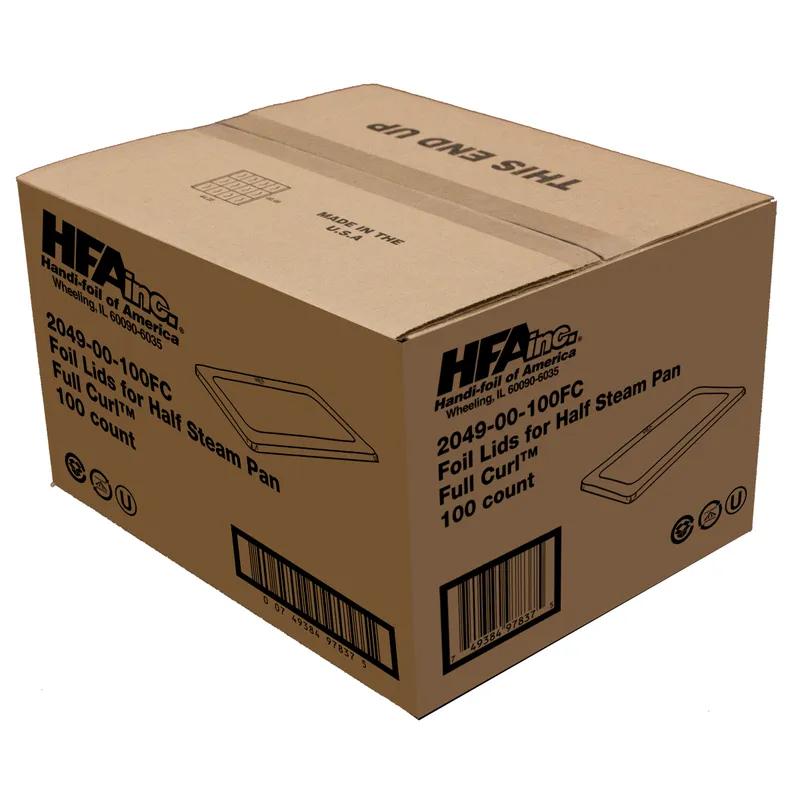 Lid 1/2 Size 12.8125X10.4375 IN Aluminum For Steam Table Pan 100/Case