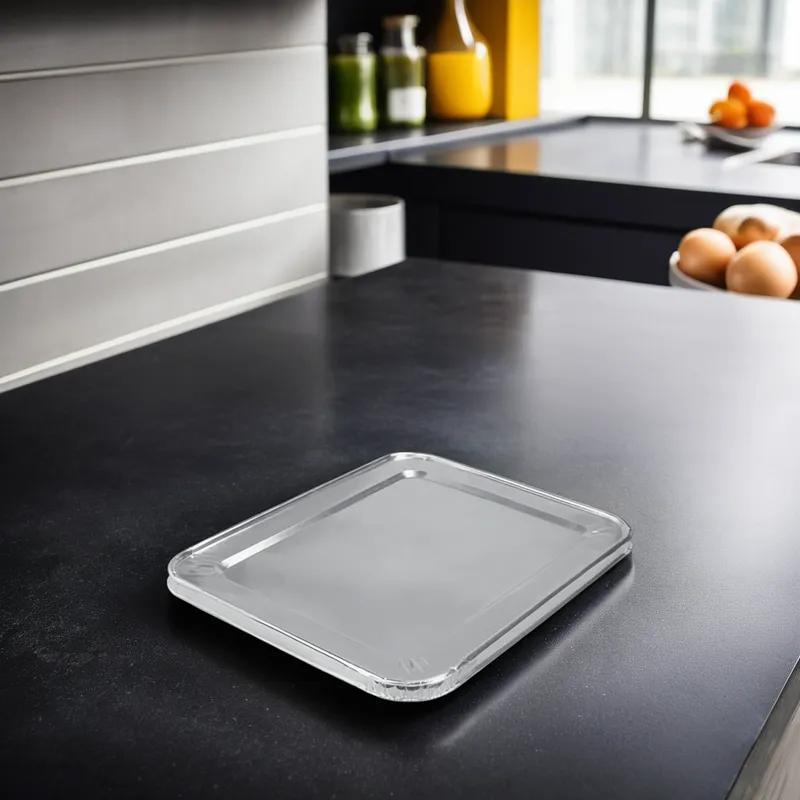 Lid 1/2 Size 12.8125X10.4375 IN Aluminum For Steam Table Pan 100/Case