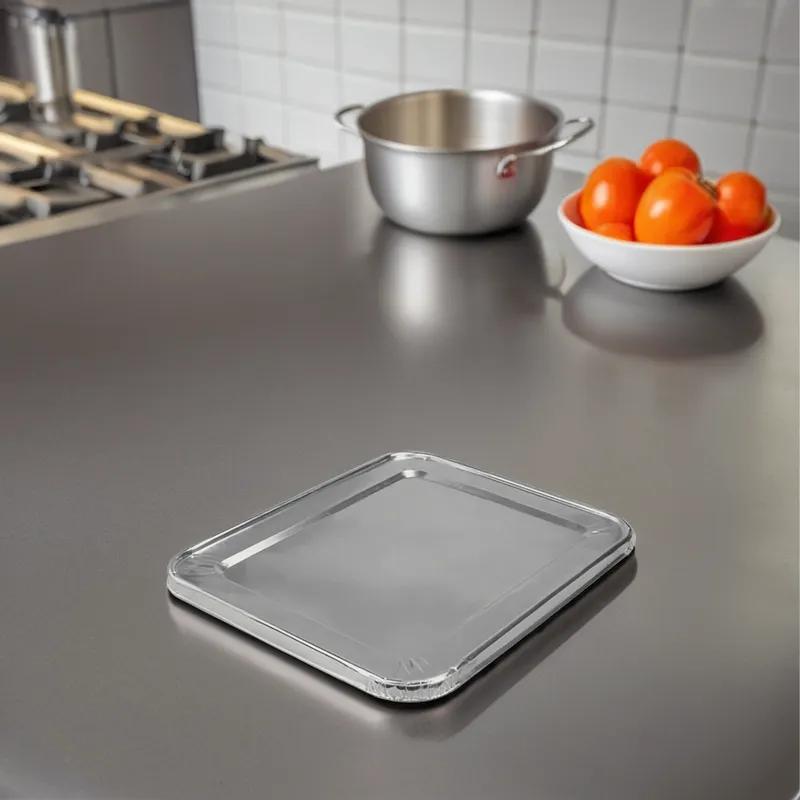 Lid 1/2 Size 12.8125X10.4375 IN Aluminum For Steam Table Pan 100/Case