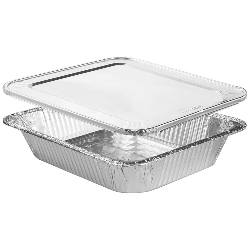 Lid Flat 1/2 Size Aluminum For Steam Table Pan 100/Case