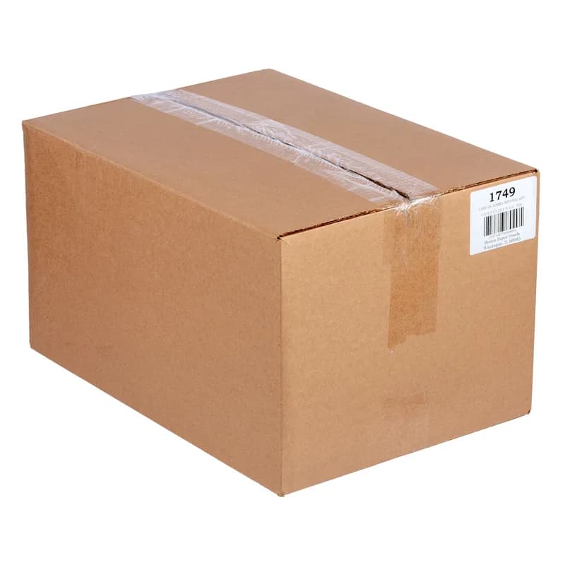 Coffee Bag 4.75X2.5X9.5 IN Paper Natural Plain With Tin Ties Closure With Window 1000/Case