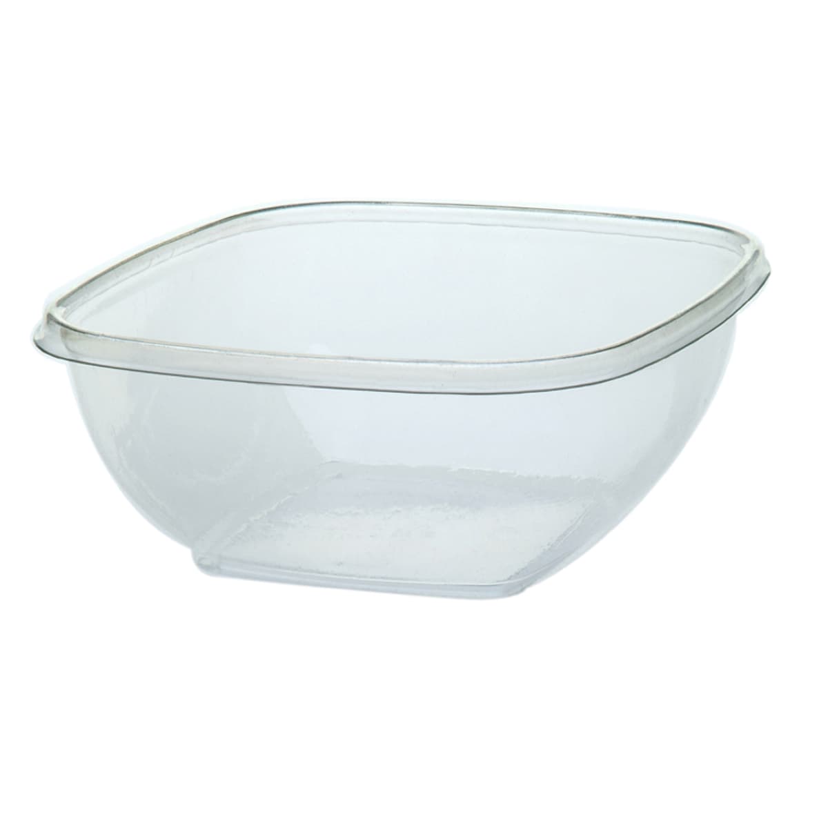 Bowl Small (SM) 12 OZ PET Clear Square 500/Case