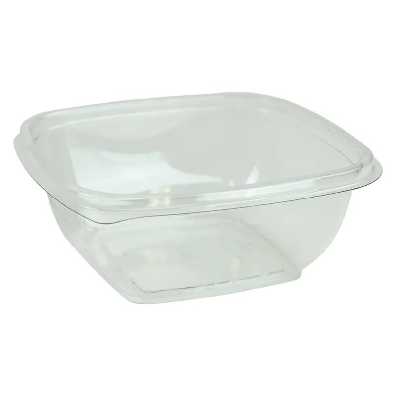 Bowl Small (SM) 12 OZ PET Clear Square 500/Case