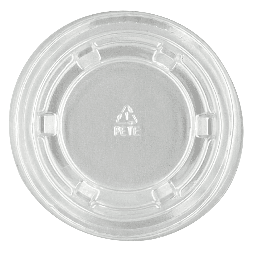 Lid PET For 2 OZ Souffle & Portion Cup 2000/Case