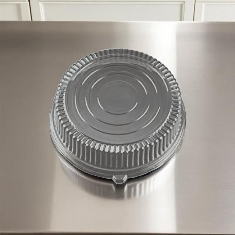 Lid Dome 16 IN PET Clear Round For Container 25/Case