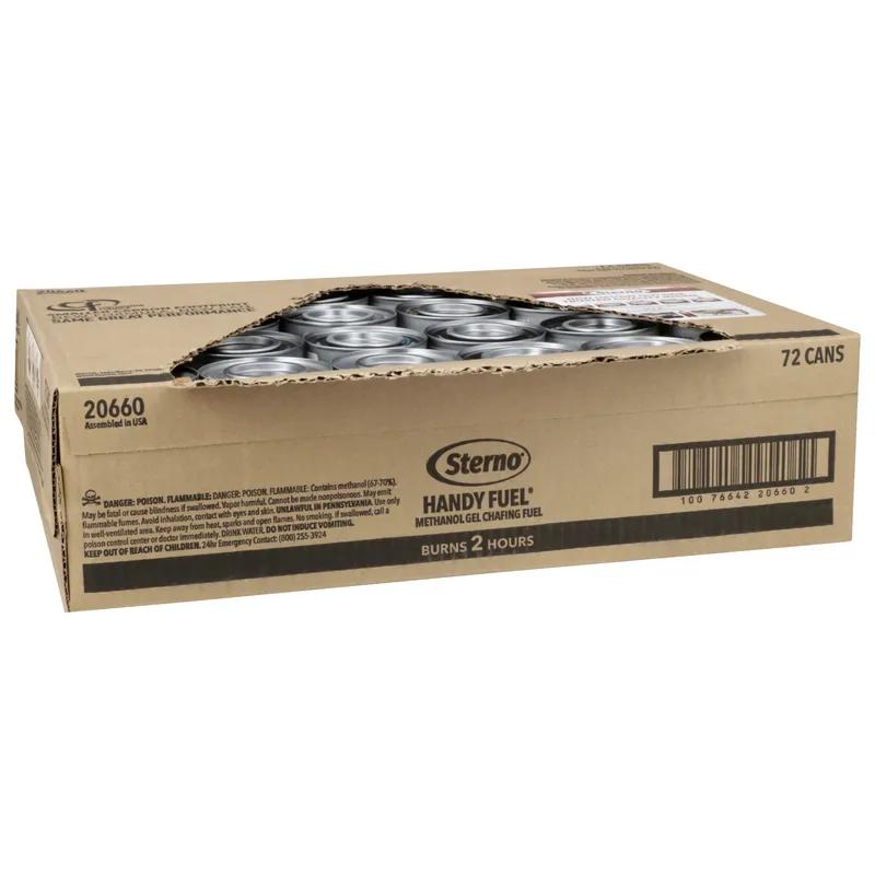 Handy Fuel® Methanol Chafing Fuel 2-HR Gel 72/Case