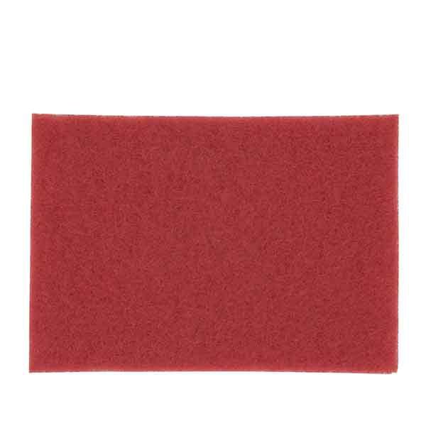 3M™ Scotch-Brite™ 5100 Cleaning Pad 14X28 IN Red Non-Woven Polyester Fiber 175-600 RPM 10/Case
