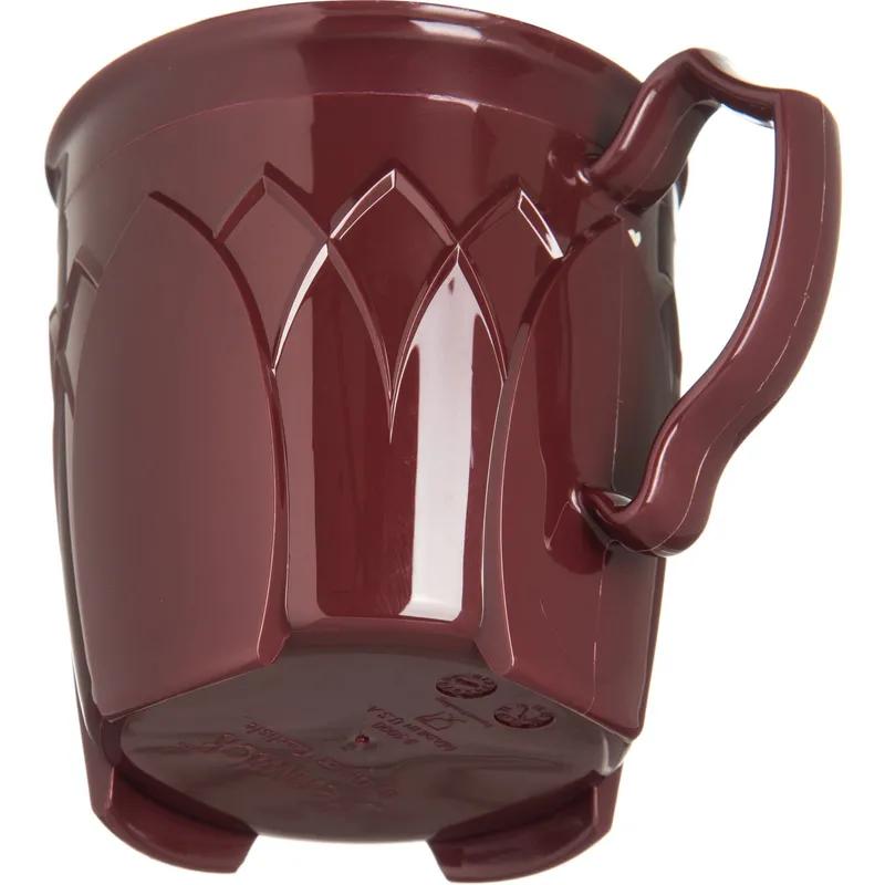Dinex® Fenwick Mug 8 OZ PP PE Cranberry Mug Insulated 48/Case