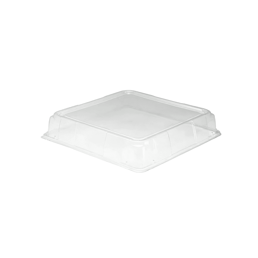 WNA CaterLine® Lid Dome 16X16 IN PET Clear Square For Container 40/Case