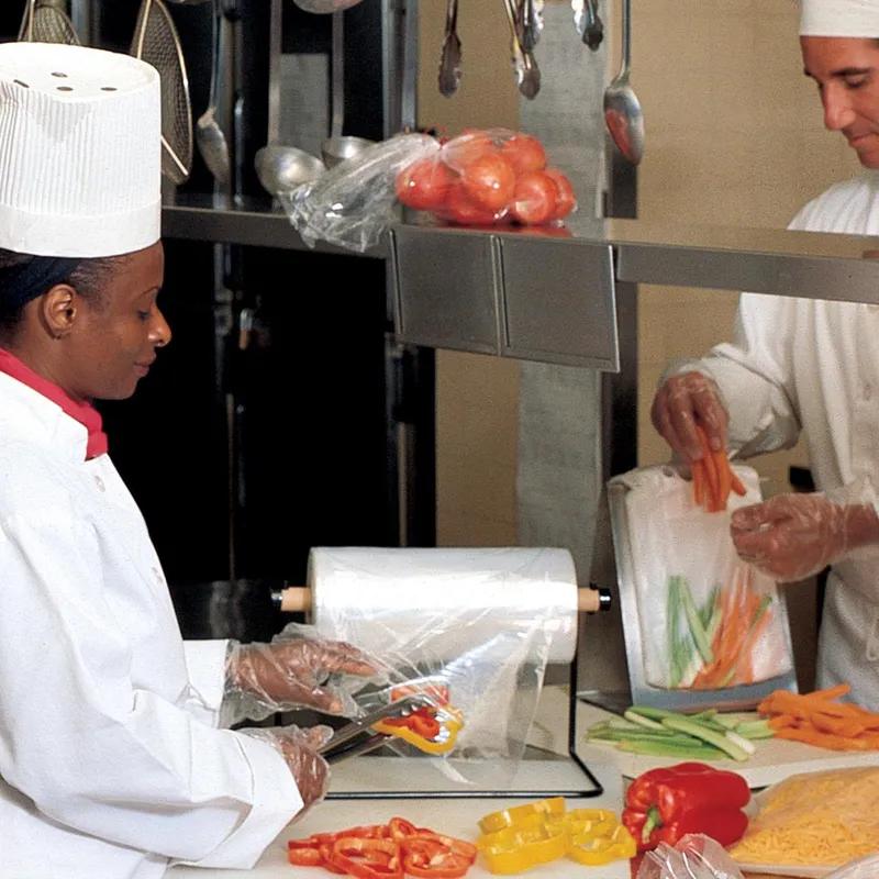 Utility Bag 10X14 IN Clear LLDPE 0.75MIL With Twist Ties 1000/Roll