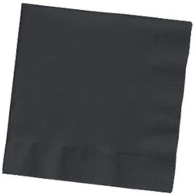 BelleMarque Beverage Napkins 10X10 IN Black PCF 2PLY 1/4 Fold 2000/Case