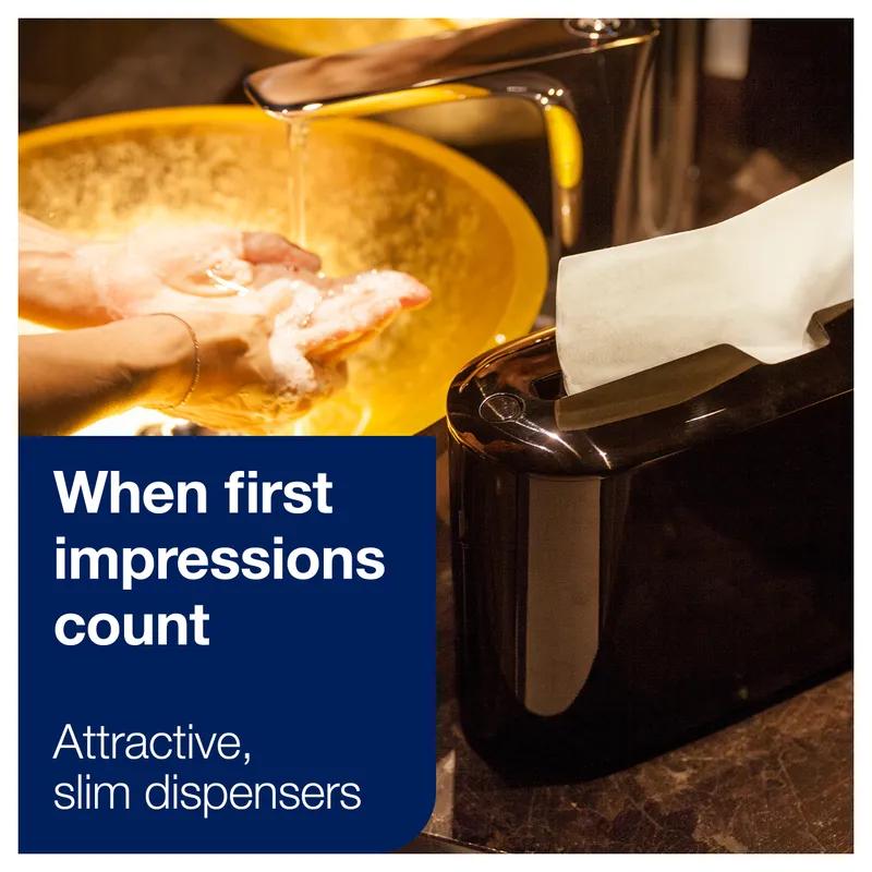 Tork Xpress Paper Towel Dispenser H23H2 4.56X12.68X7.92 IN Plastic Countertop Black Multifold Portable 1/Each