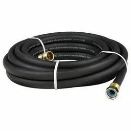 Hose 0.625IN X50FT Black Rubber Premium 1/Each