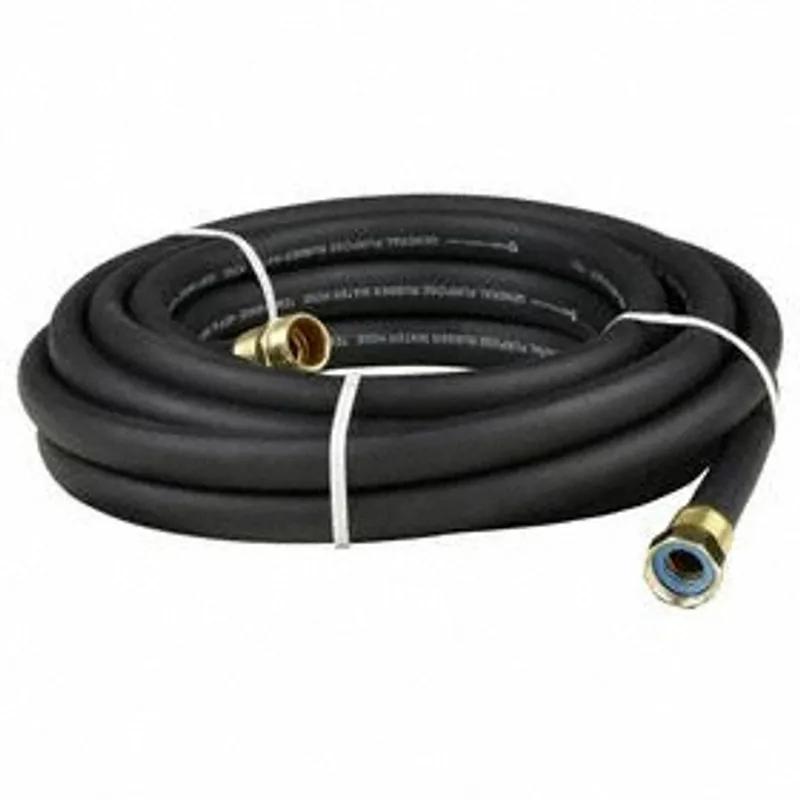 Hose 0.625IN X50FT Black Rubber Premium 1/Each