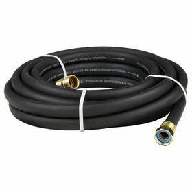 Hose 0.625IN X50FT Black Rubber Premium 1/Each