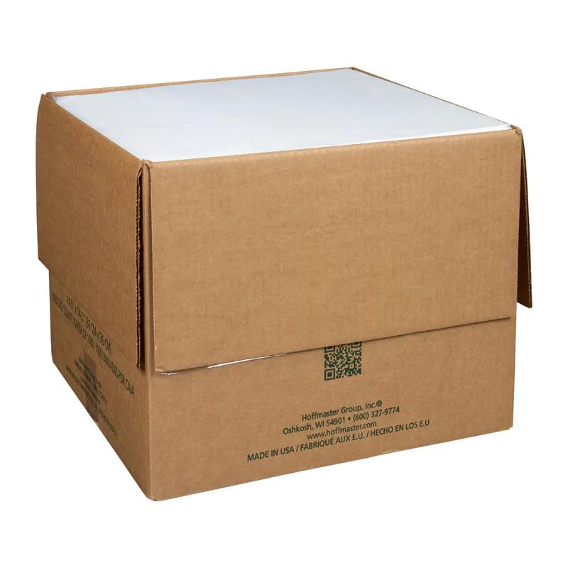 Linen-Like® Dinner Napkins 14.5X14.5 IN White Airlaid Paper Flat Pack 1000/Case