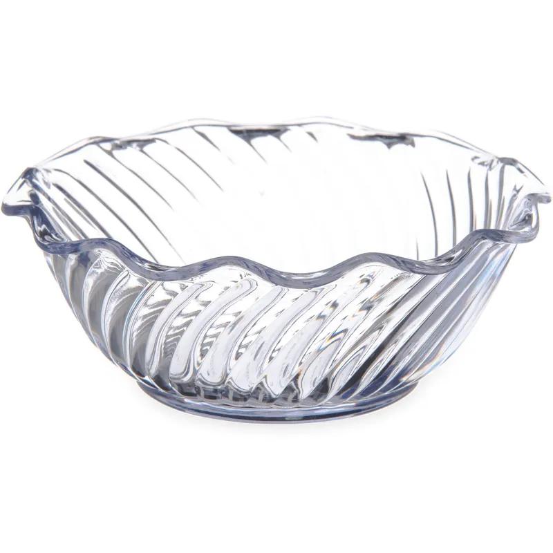 Dinex® Bowl 13 OZ SAN Clear Petal & Tulip 48/Case