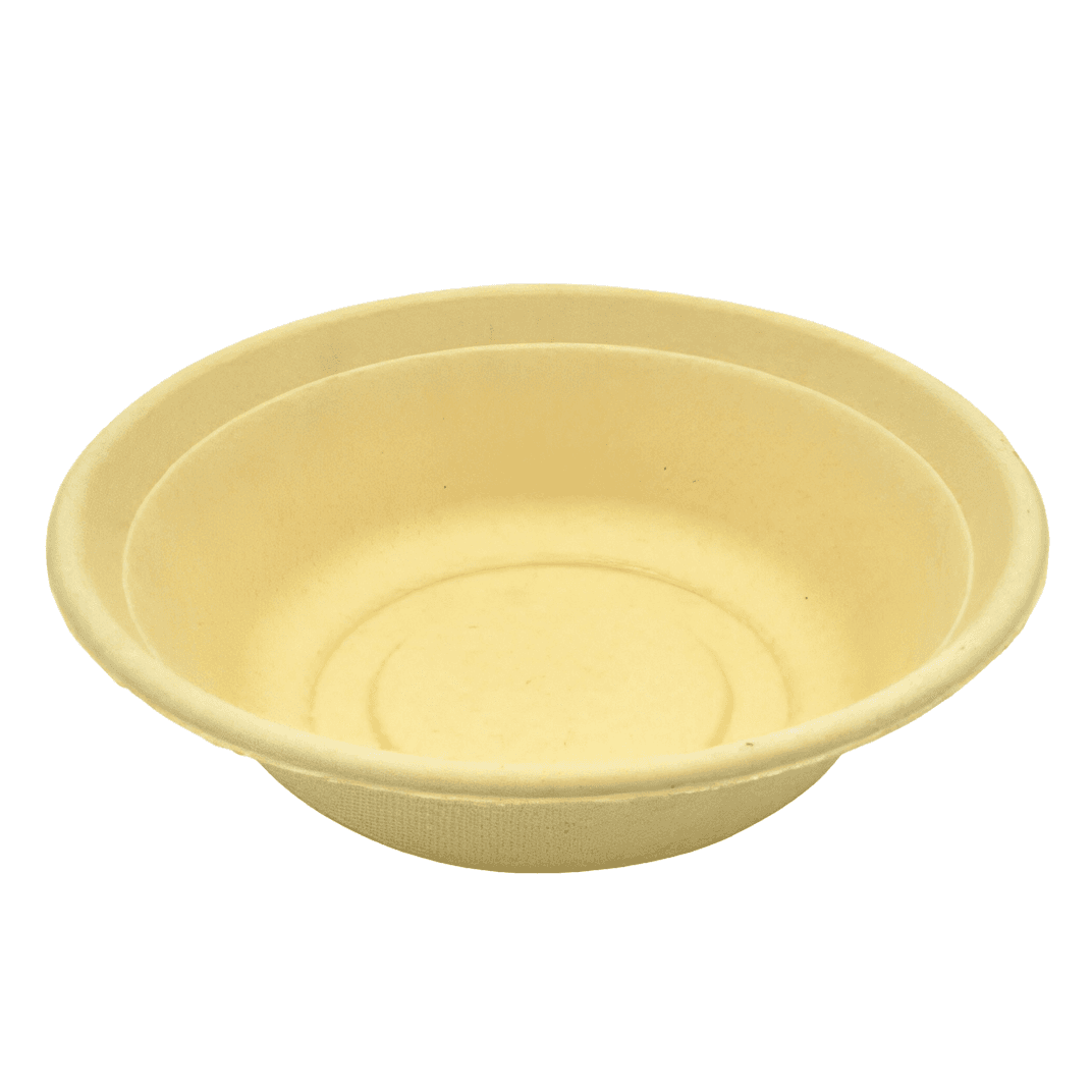 Bowl 32 OZ Pulp Fiber Natural Round 300/Case