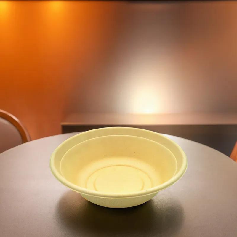 Bowl 32 OZ Pulp Fiber Natural Round 300/Case