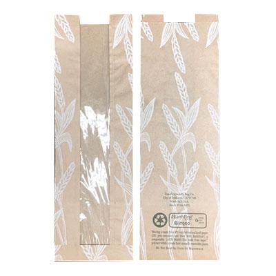 Bagcraft® Bread Bag 5.25X3.25X16 IN With Window 500/Case