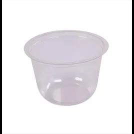 Fresh-Pak RoundZ Deli Container Base 8 OZ PET Clear Round 600/Case