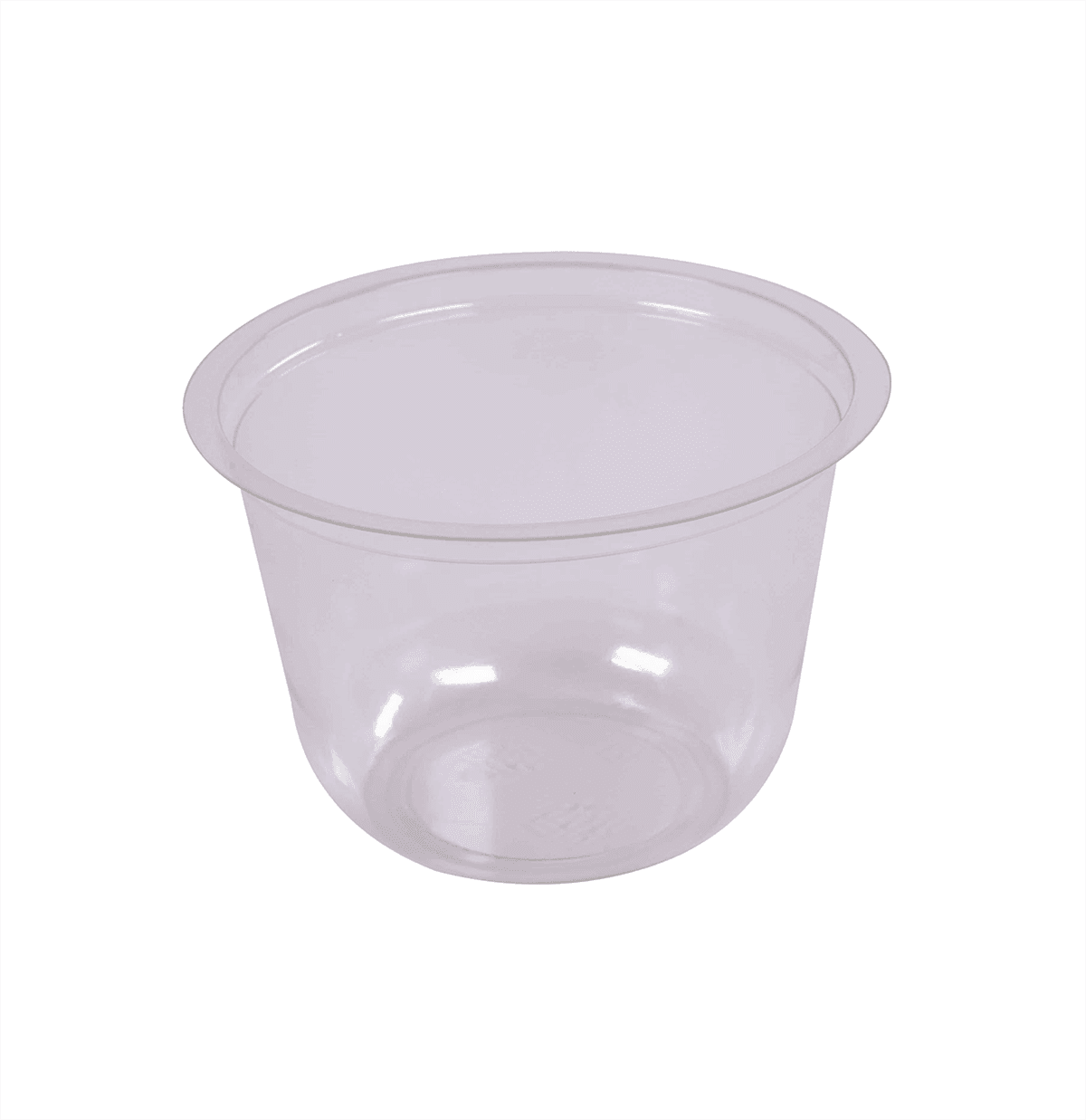 Fresh-Pak RoundZ Deli Container Base 8 OZ PET Clear Round 600/Case