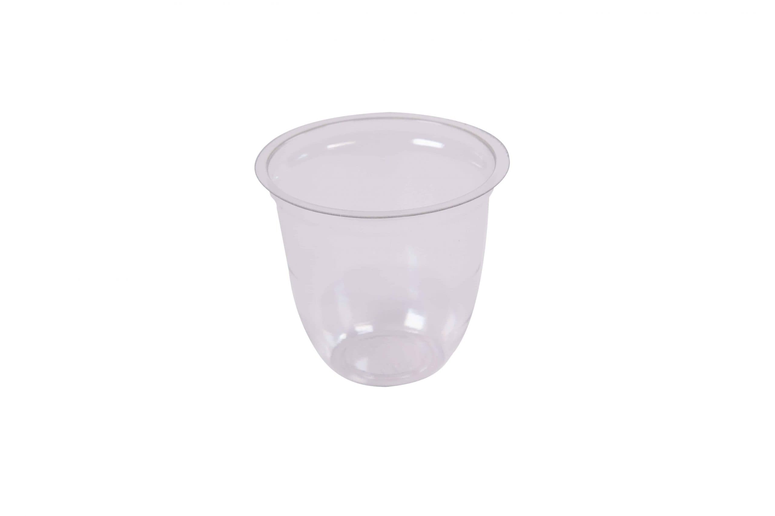 Fresh-Pak RoundZ Deli Container Base 5 OZ PET Clear Round 1000/Case