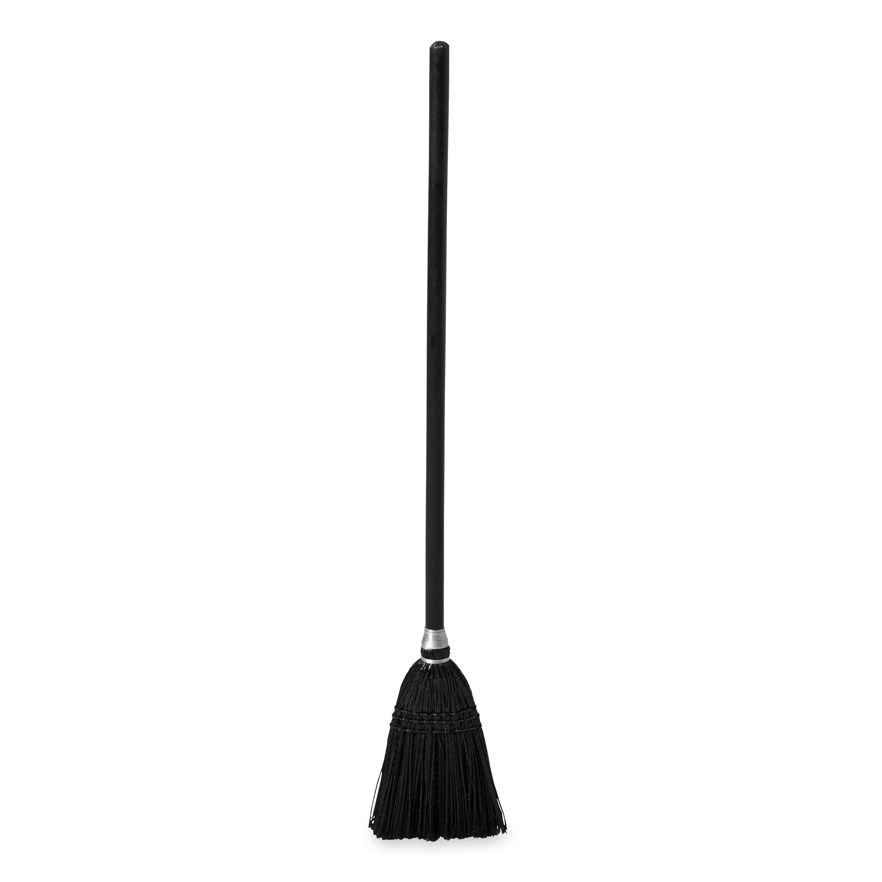 Executive Series™ Lobby Broom 37.5IN Black Wood With 7IN Head 1/Each