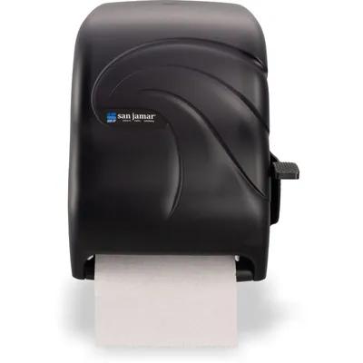 San Jamar Oceans® Paper Towel Dispenser Plastic Black Pearl Push Lever Dispensed 1/Each