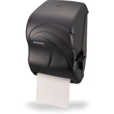 San Jamar Oceans® Paper Towel Dispenser Plastic Black Pearl Push Lever Dispensed 1/Each