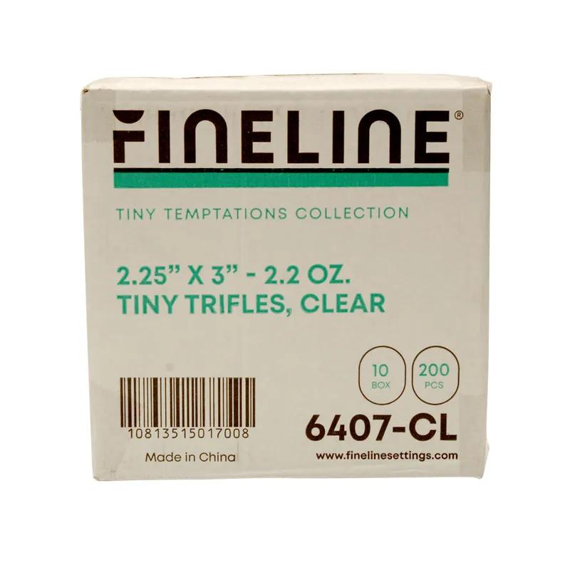 Bowl 2.25X3 IN Clear Square 200/Case