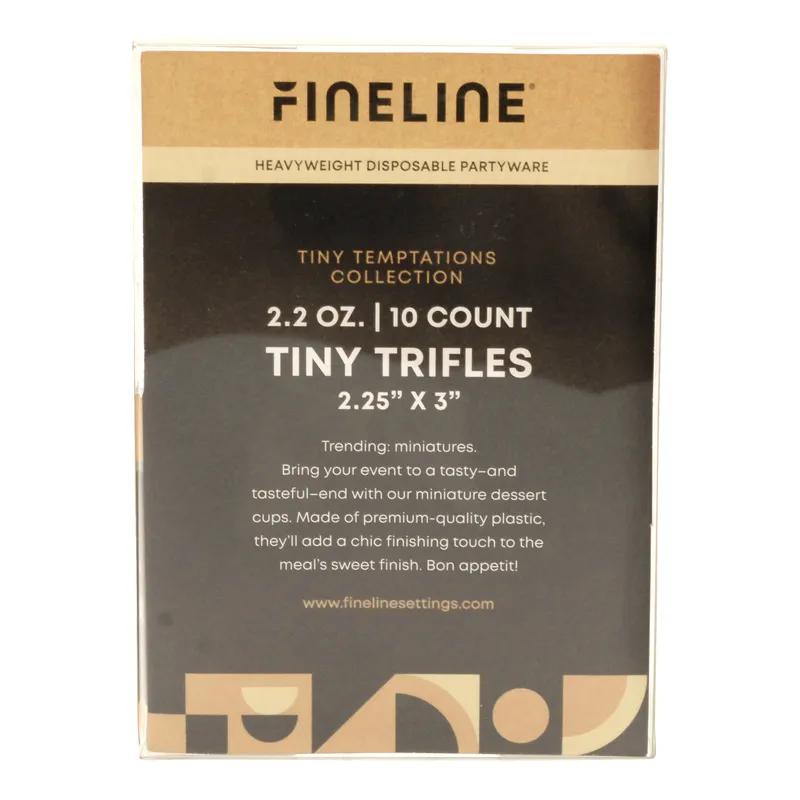 Bowl 2.25X3 IN Clear Square 200/Case