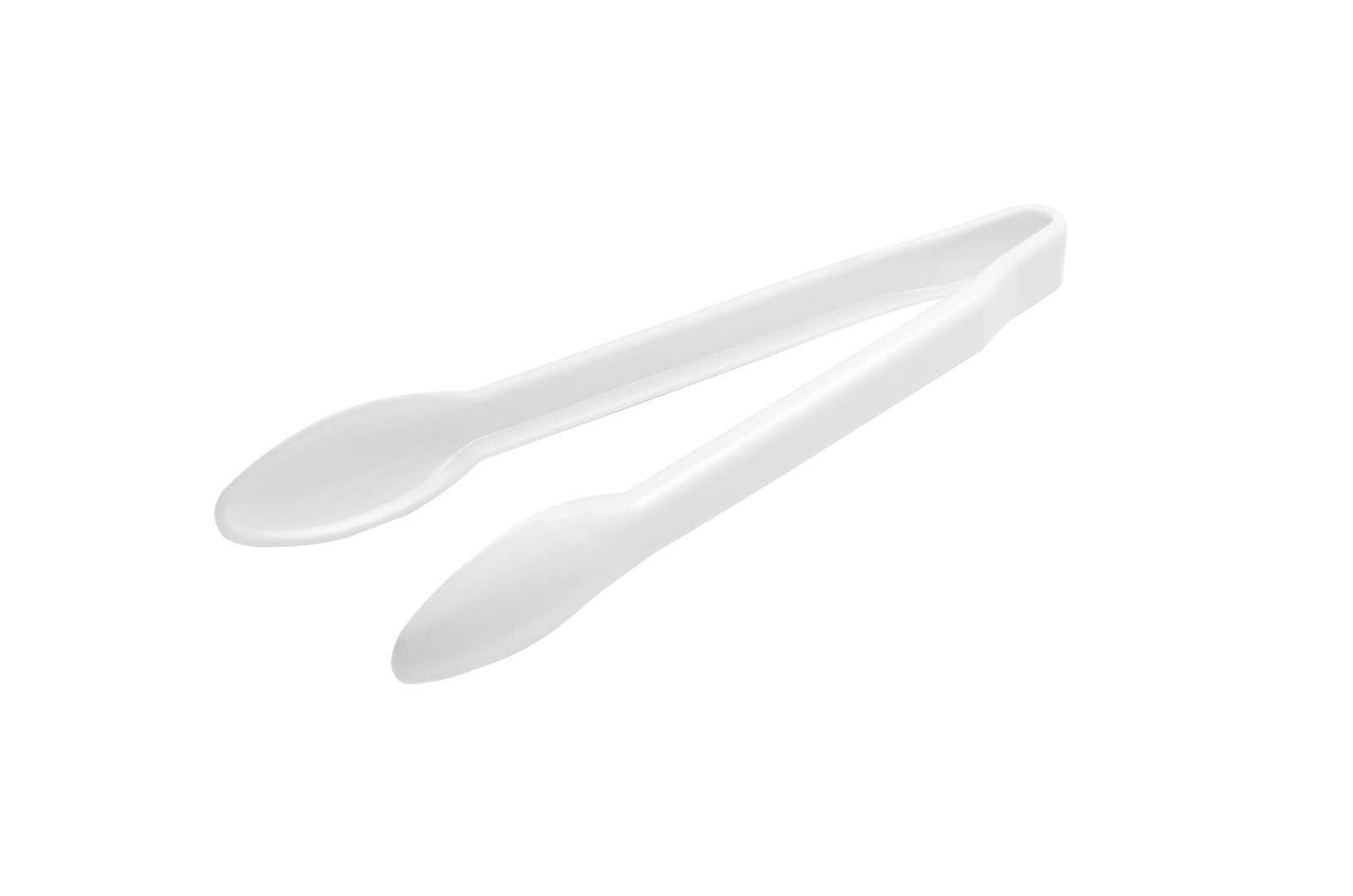 Tongs 12 IN PP White Individually Wrapped 48/Case