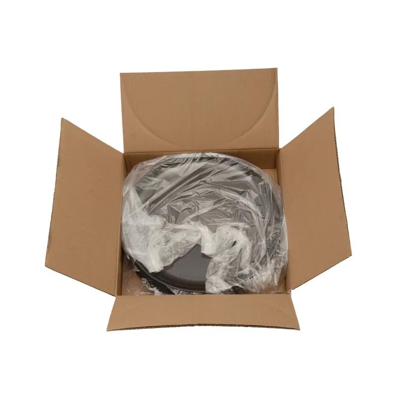 Platter Pleasers Serving Tray 14 IN Plastic Smoke Round 25/Case