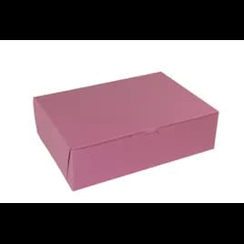 Bakery Box 14X10X4 IN Paperboard Strawberry Corner Lock 1-Piece 100/Case