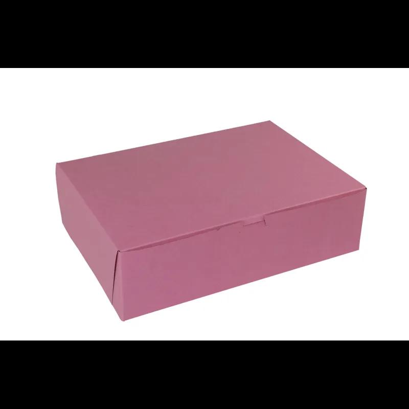 Bakery Box 14X10X4 IN Paperboard Strawberry Corner Lock 1-Piece 100/Case