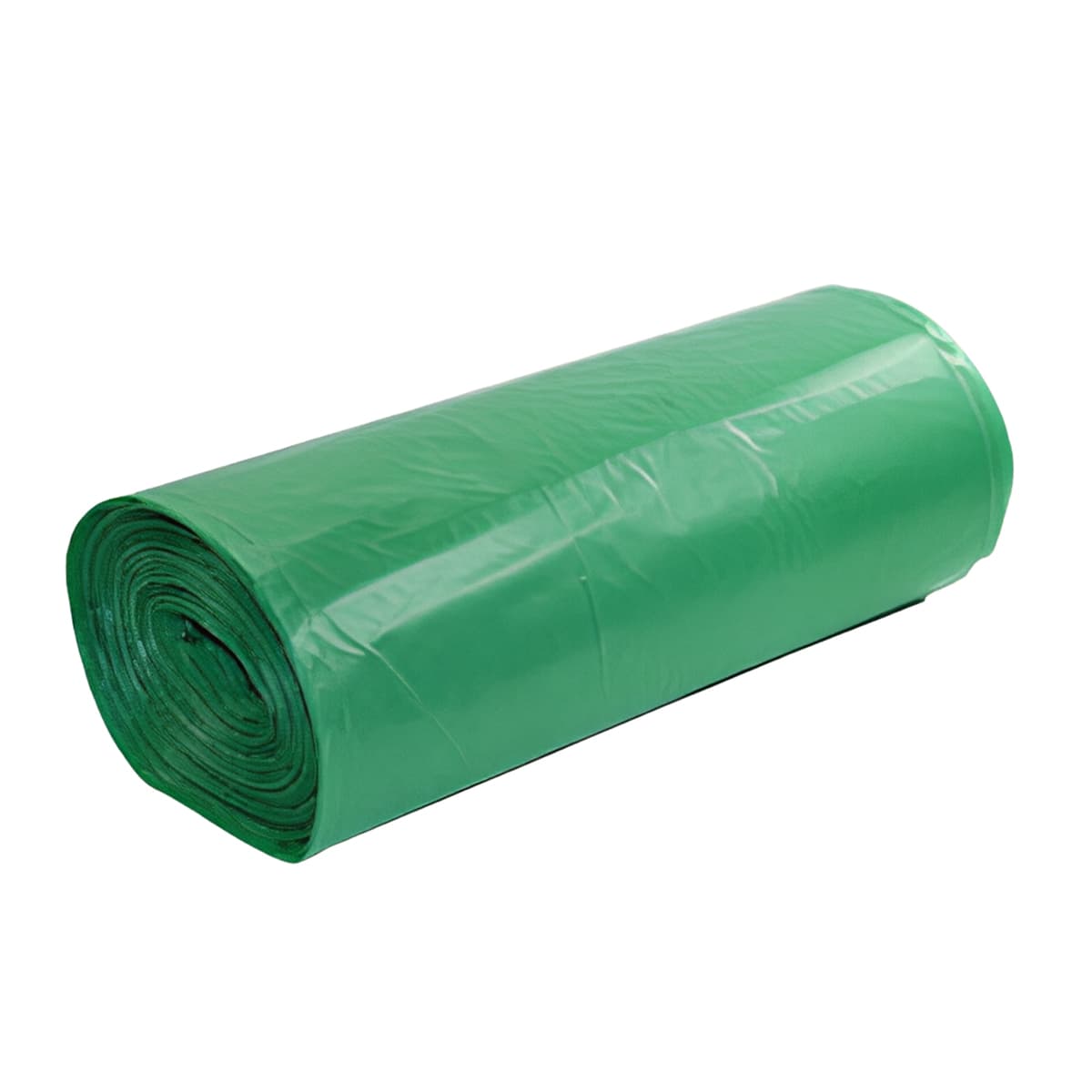 Can Liner 48X45X72 IN Green Plastic 1.5MIL 100/Case