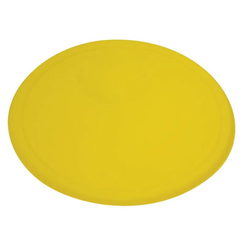 Lid Food Storage Container Yellow HDPE 1/Each