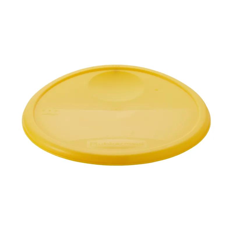Lid Food Storage Container Yellow HDPE 1/Each