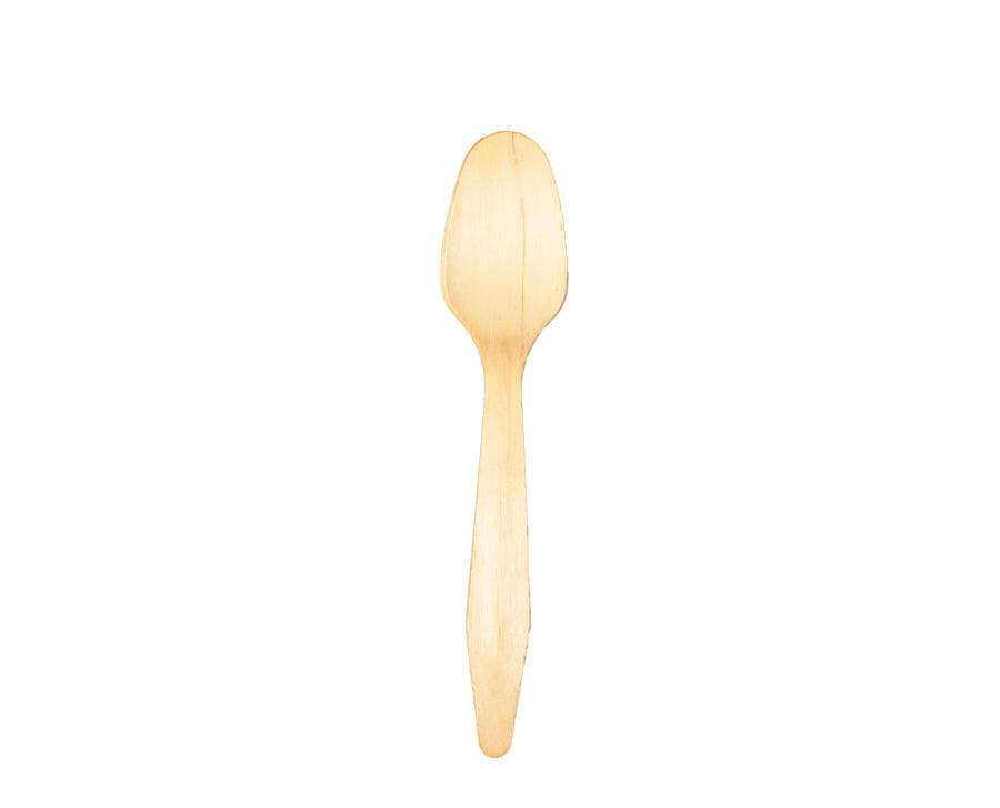 Teaspoon 7 IN Wood Heavyweight 1000/Case